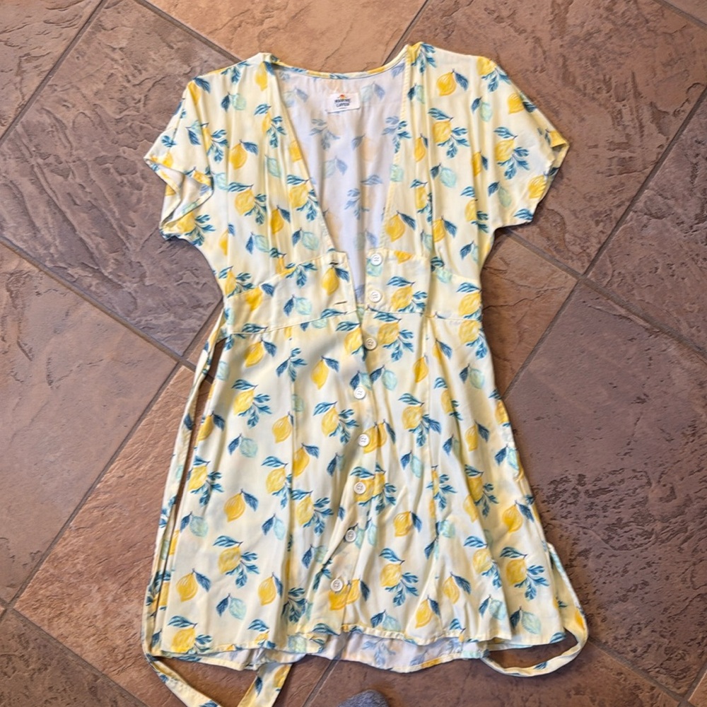 Marine Layer lemon sundress